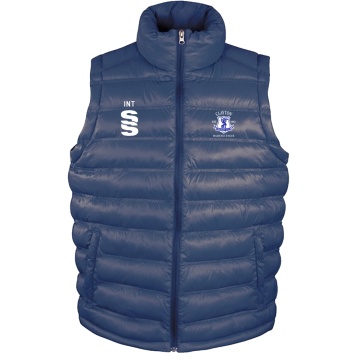 CLAYTON HALIFAX LEAGUE Padded Gilet : Navy