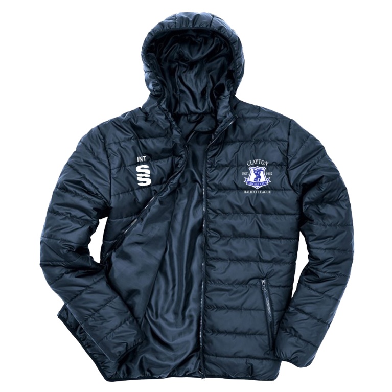 CLAYTON HALIFAX LEAGUE Supersoft Padded Jacket : Navy