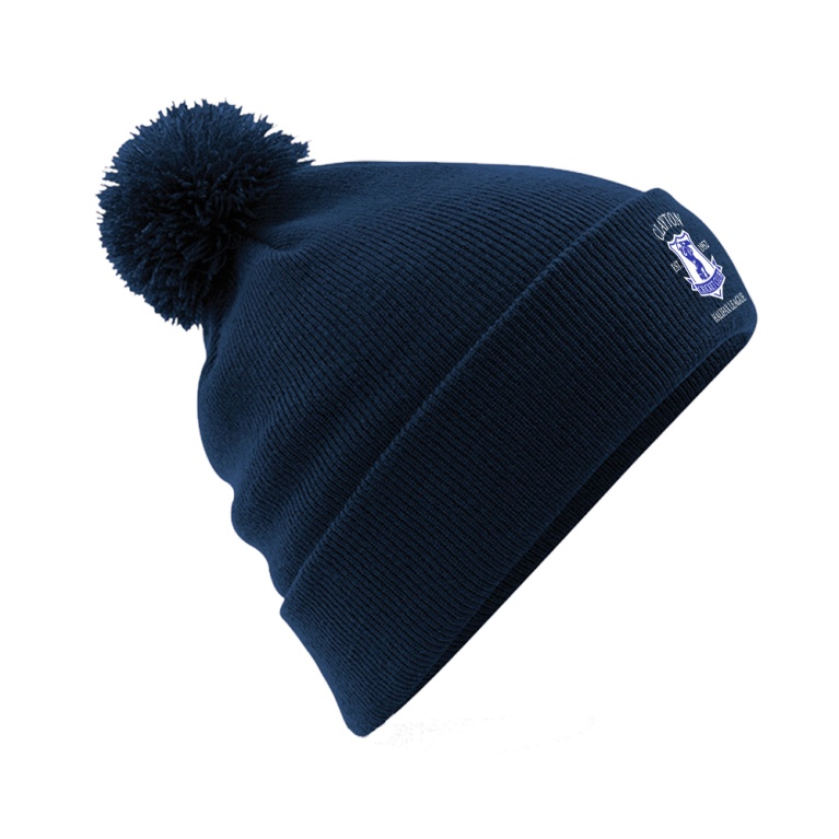 CLAYTON HALIFAX LEAGUE Original Pom Pom Beanie : Navy