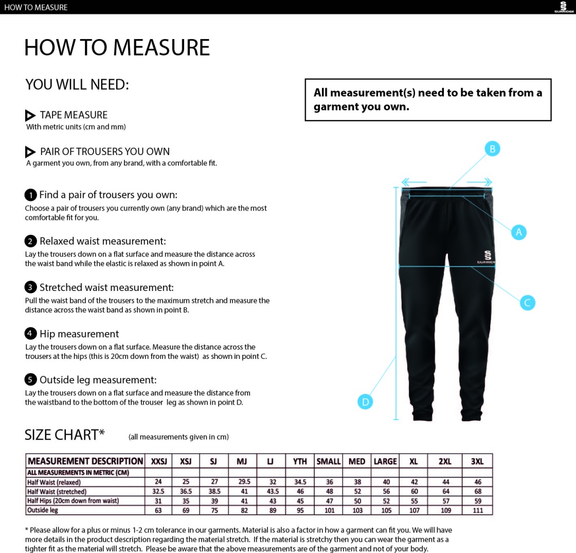 CLAYTON HALIFAX LEAGUE Dual Skinny Pant : Navy - Size Guide